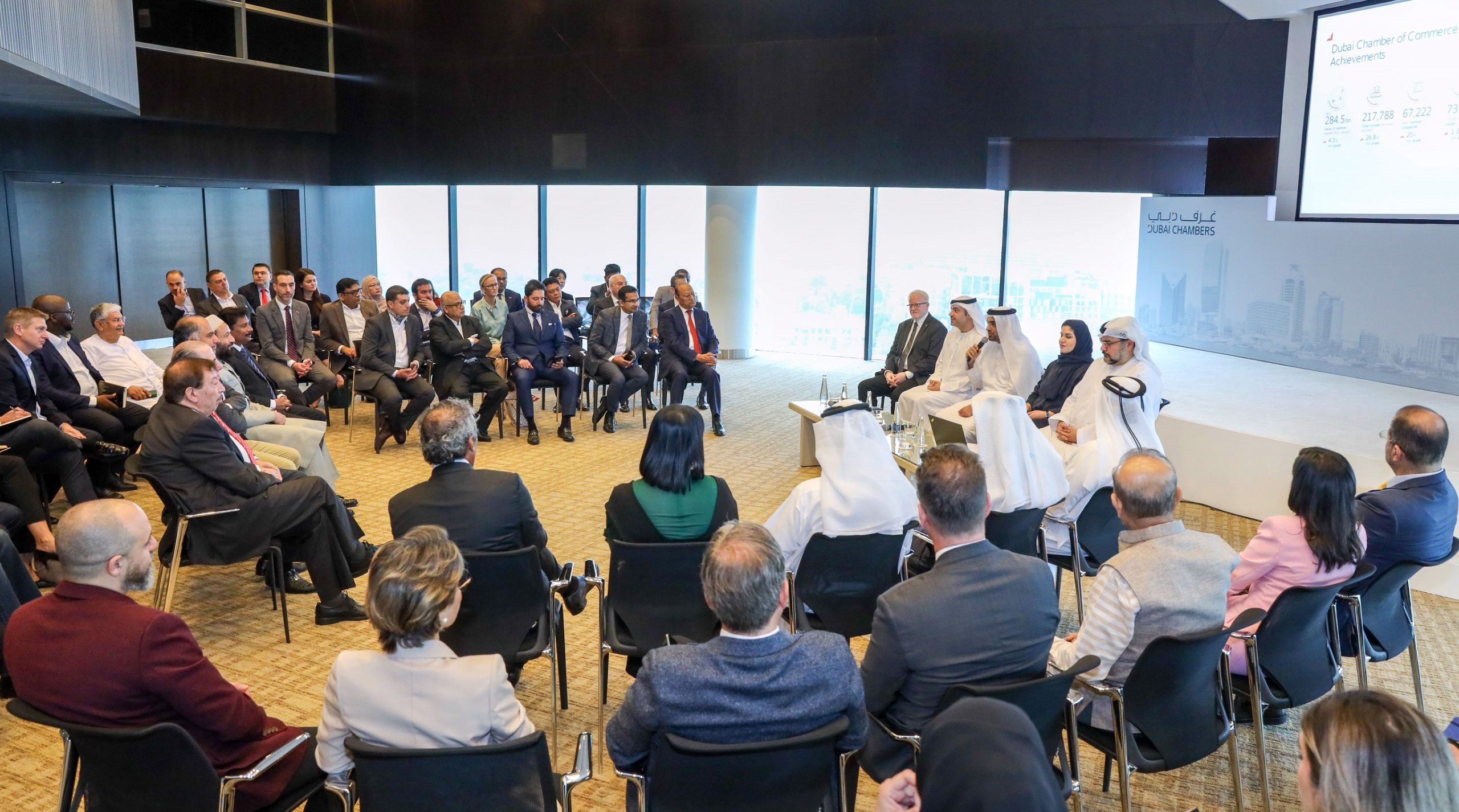 غرفة تجارة دبي تنظم الاجتماع الفصلي الأول لمجموعات ومجالس الأعمال للعام 2024